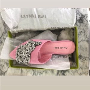 Gianni bini pink mules